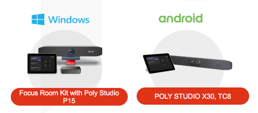 Poly Focus Room Kit Windows Android