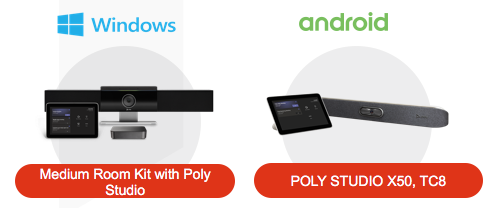 Poly Medium Room Kit Windows Android