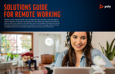 Poly Remote Working Solutions Guide Link